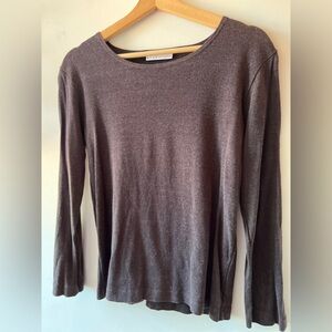 Bryn Walker 3/4 Sleeve Top Cotton/Tencel Blend M